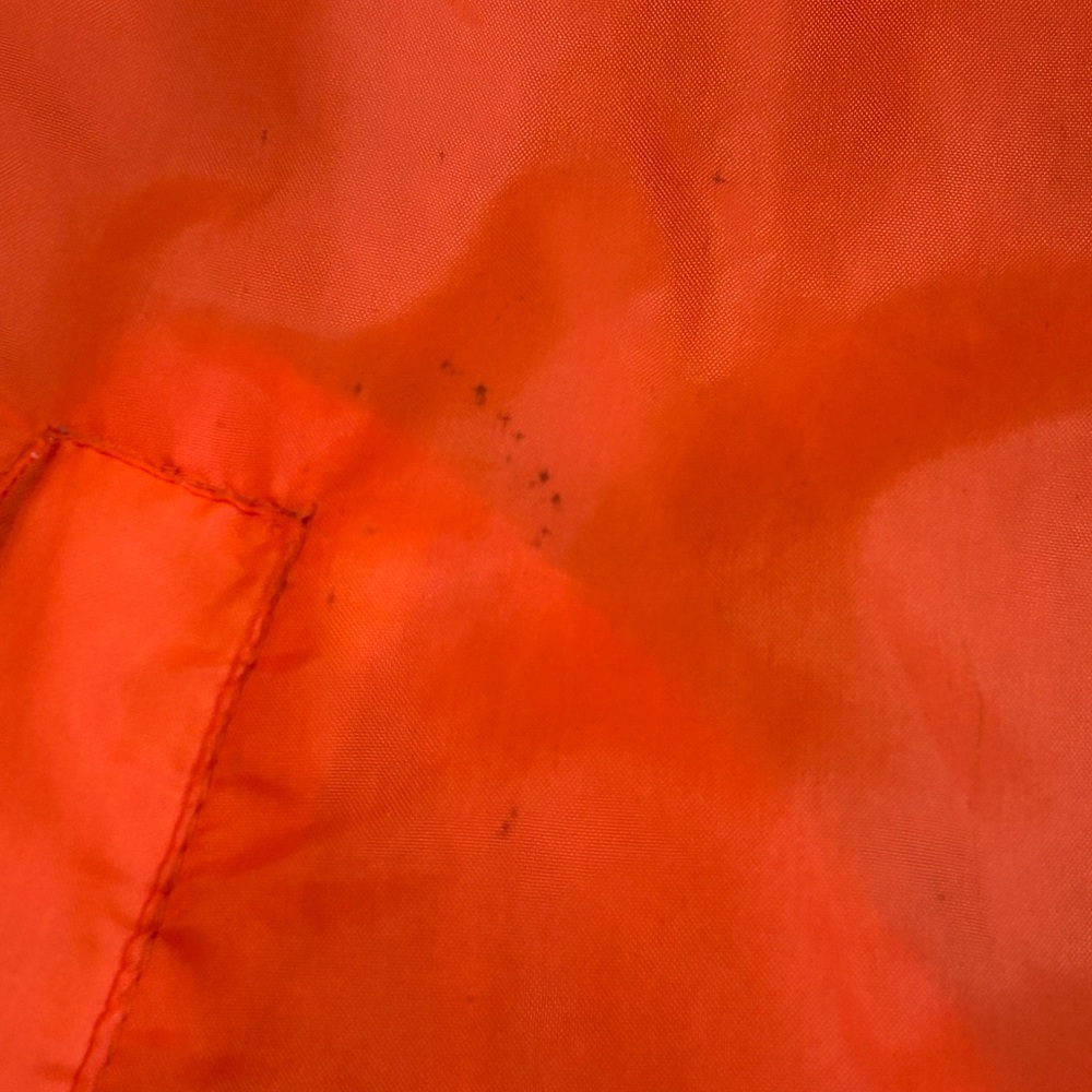 Vintage Winchester Reversible Camo Blaze Orange Vest Mens M Hunting - Picture 11 of 14